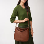 Fossil Women'S Jolie Leather Hobo Purse Handbag For Women