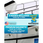 Magnetic Cruise Organizer | 15 Large Durable Pockets, Shoe Over The Door Organizer For Cruise, 3-Strong Anti-Scratch Magnets, Cruise Essentials 2026