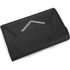 Dexmay Women Envelope Clutch Faux Saffiano Leather Evening Handbag Foldover Clutch Bag Formal Dressy Purse