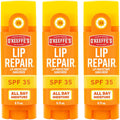 O'Keeffe'S Lip Repair Spf 35 Lip Balm - Stick (3 Pack) - Sun-Safe Moisturizer For Extremely Cracked, Dry Lips