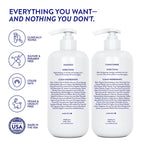 Routine Wellness Anti-Thinning Shampoo And Conditioner Set For Thinning Hair - Biotin Dht Blocker Women & Men - Color Safe Shampoo For Hair Loss & Healthier Hair - Rose Hips Set