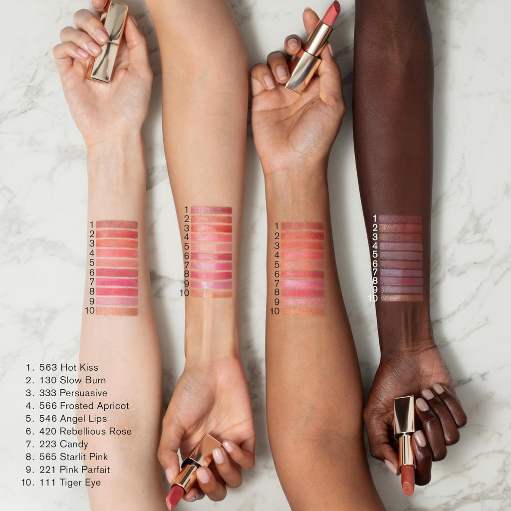 Estée Lauder Pure Color Long-Lasting Hi-Lustre Lipstick For Women | Shimmer Finish, 0.12 Ounce