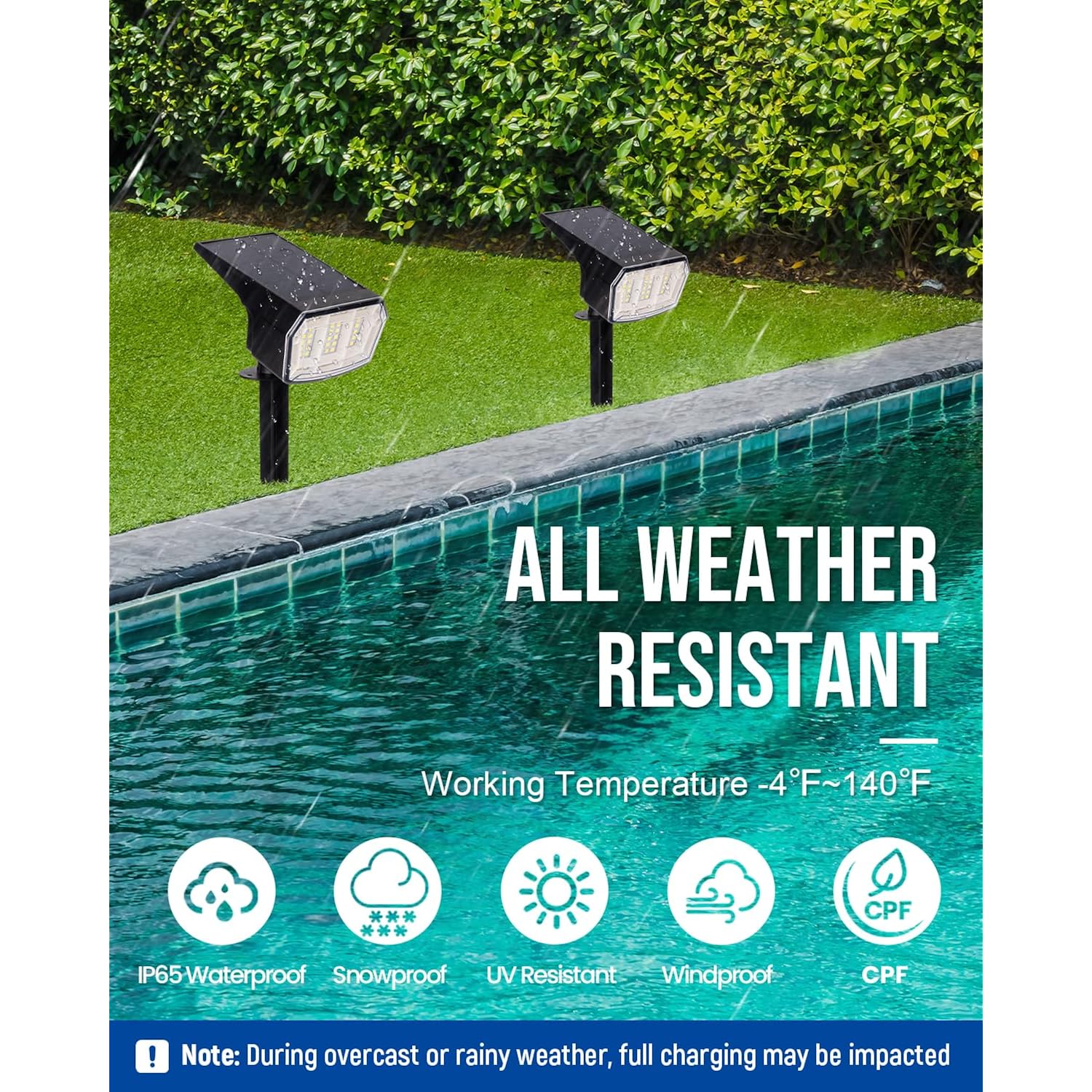 Solar Spot Lights Outdoor Waterproof, Solar Spotlights, 4 Packs, Cool White | 63 Led, 3 Lighting Modes, 120° Adjustable Solar Landscape Lights For Yard, Garden, House, Garage, Pathway
