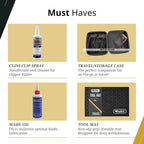 Wahl Professional 5-Star Barber Combo, Corded Legend Clipper & Hero T-Blade Trimmer Set, Black/Gold Finish