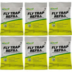 Rescue! Reusable Fly Trap Refill – Outdoor Use - 6 Pack