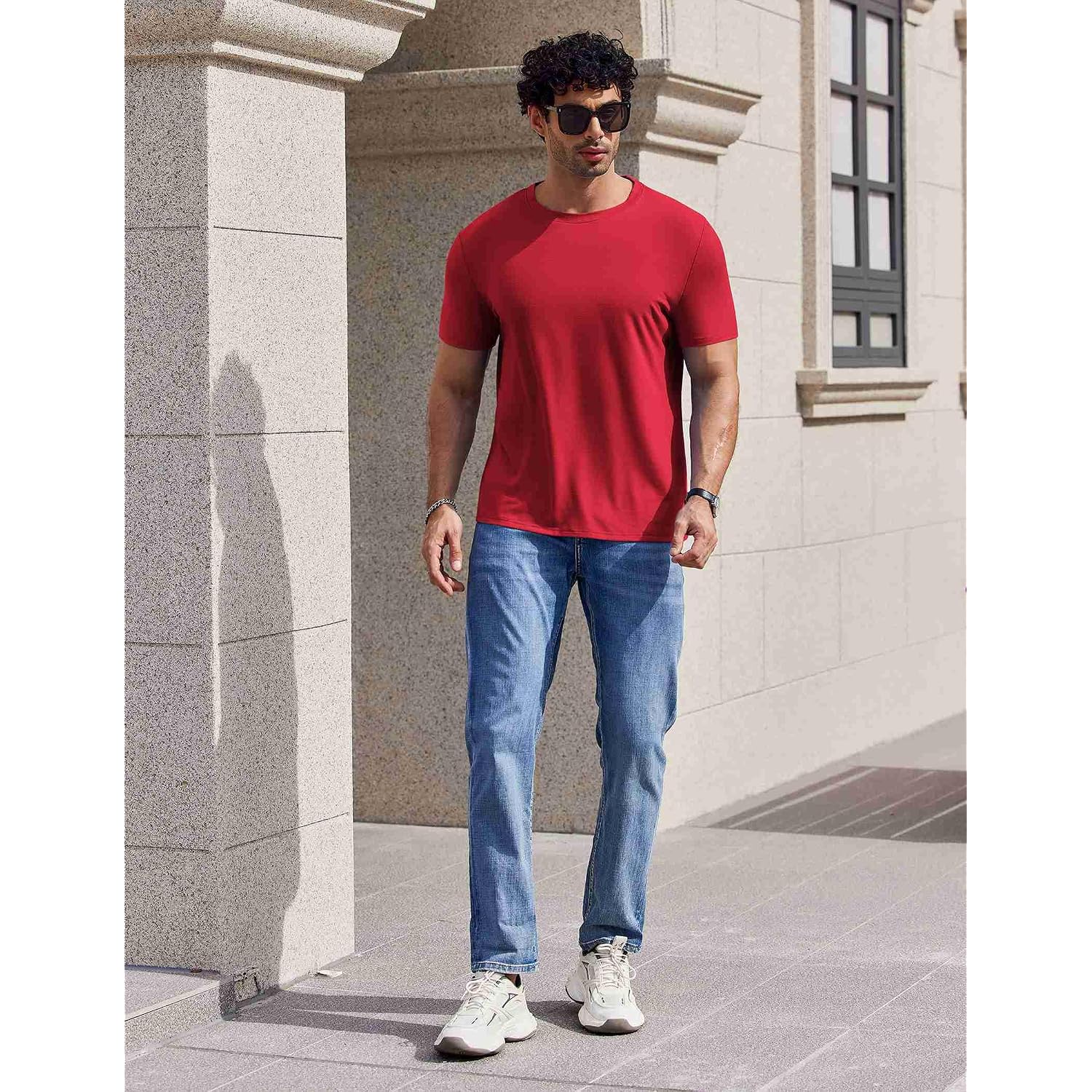 Coofandy Men'S T-Shirts Short Sleeve Crew Neck T Shirts Casual Classic Basic Tee Shirts