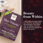 New Nordic Hair Volume Daily Biotin Support Supplement | 90 Tablets | Daily Hair Supplement Tablets Made With Biotin And Annurka Apple Extract For Simple Incorporation Into Your Daily Routine