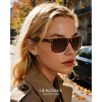 Sunglasses-women Polarized Sunglasses-womens: Trendy Sun Glasses polarized UV400 Protection Fashion Sun glasses