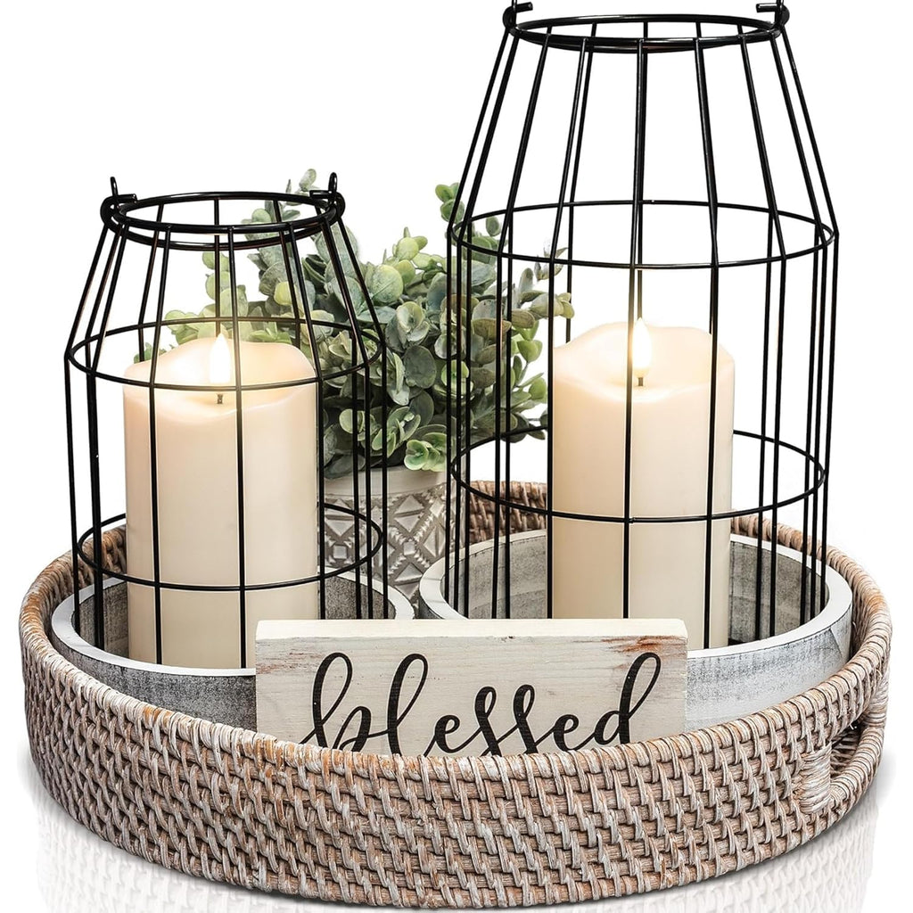 Angelloong Flickering Flameless Candles With Remote, Fake Candles Set Of 3 | Realistic Battery Operated Candles, Led Candle For Fall Room Home Wedding Decor Centerpieces Table Party Christmas Decoration