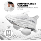 Allswifit Women'S Slip On Walking Shoes Running Comfortable Tennis Breathable Non Slip Athletic Gym Workout Cross Training Fashion Sneakers