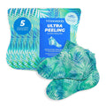 Vitamasques Foot Peeling Mask - 5 Pairs Professional Korean Exfoliating Foot Mask for Dry Cracked Feet & Callus Removal, Feet Peeling Masks that Remove Dead Skin for Soft Heels with AHA BHA PHA