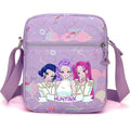 For Demon Hunters mini crossbody bag, For Korean idol,also a shoulder bag, features a cartoon pattern design. (purple)