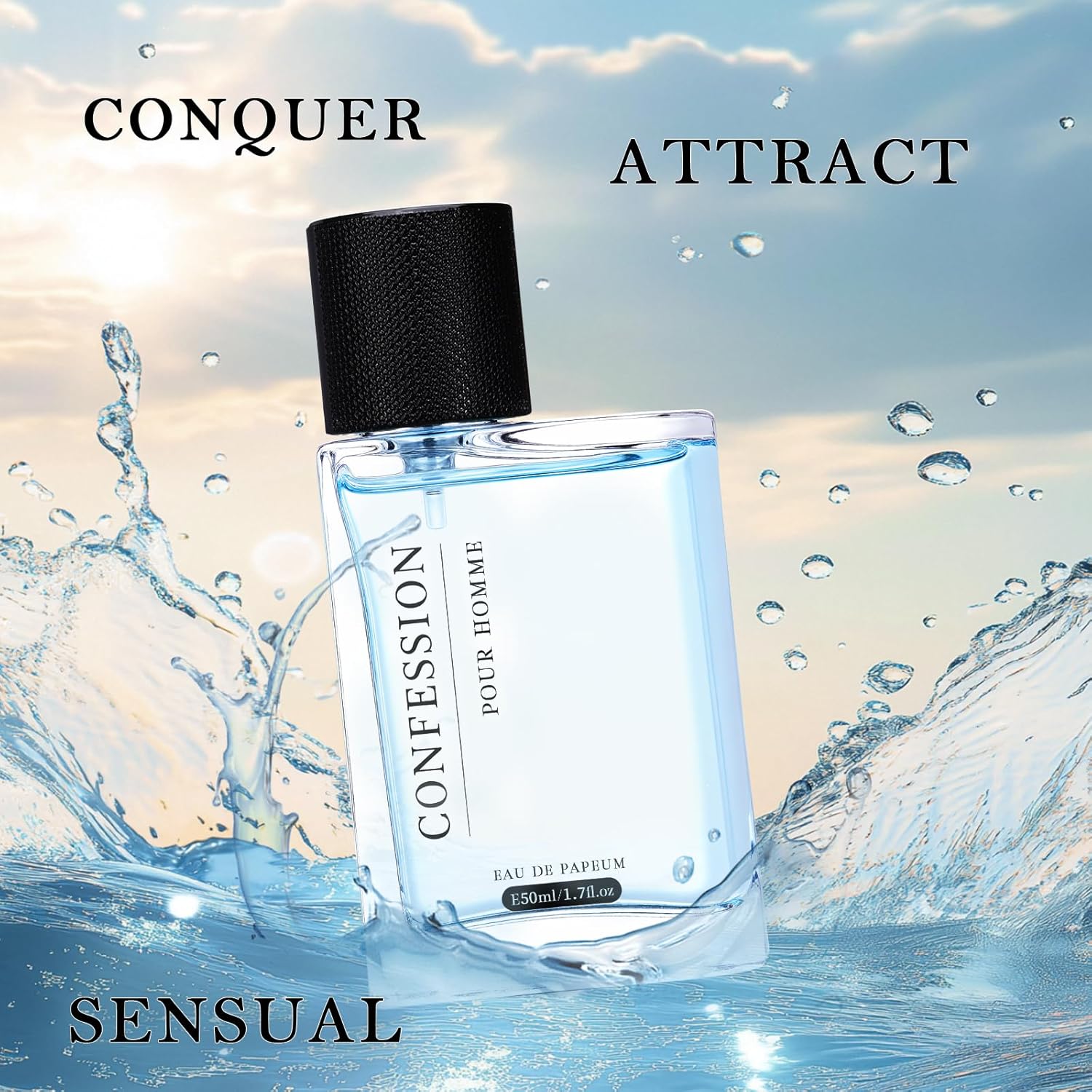 Women's Eau de Toilette perfume Long acting spray perfect, high white cologne 50ML Luxury Fragrances for Women, Fruit-scented portable perfume. Eau de Parfum Spray. Used for a date night dinner.