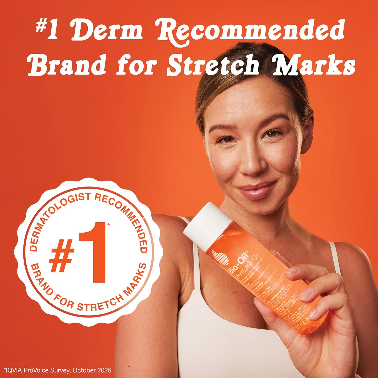 Bio-Oil Skincare Body Oil Serum For Scars And Stretch Marks, Face And Body Moisturizer With Vitamin E & A For Sensitive Dry Skin, Dermatologist Recommended, Non-Comedogenic, 4.2 Oz