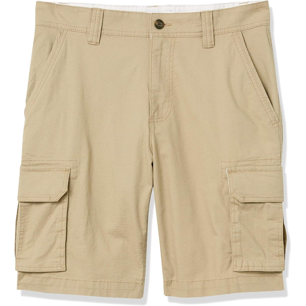 Amazon Essentials Men'S 10" Lightweight Ripstop Stretch Multi-Pocket Cargo Shorts