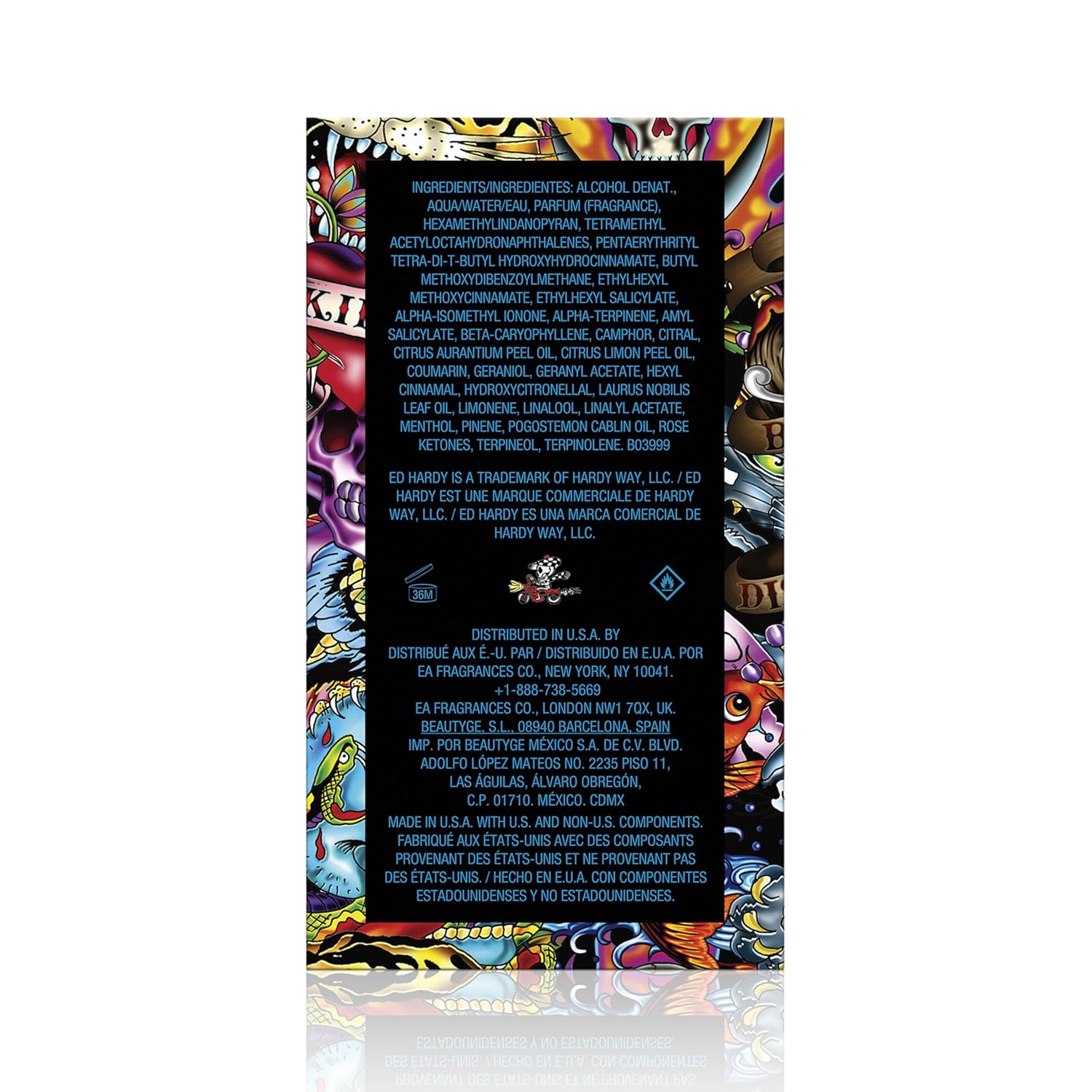 ED HARDY Men's Cologne Fragrance Spray, Hearts & Daggers, Eau De Toilette, 3.4 fl oz