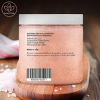 Majestic Pure Himalayan Salt Body Scrub With Lychee Oil, Exfoliating Salt Scrub To Exfoliate & Moisturize Skin, Deep Cleansing - 10 Oz