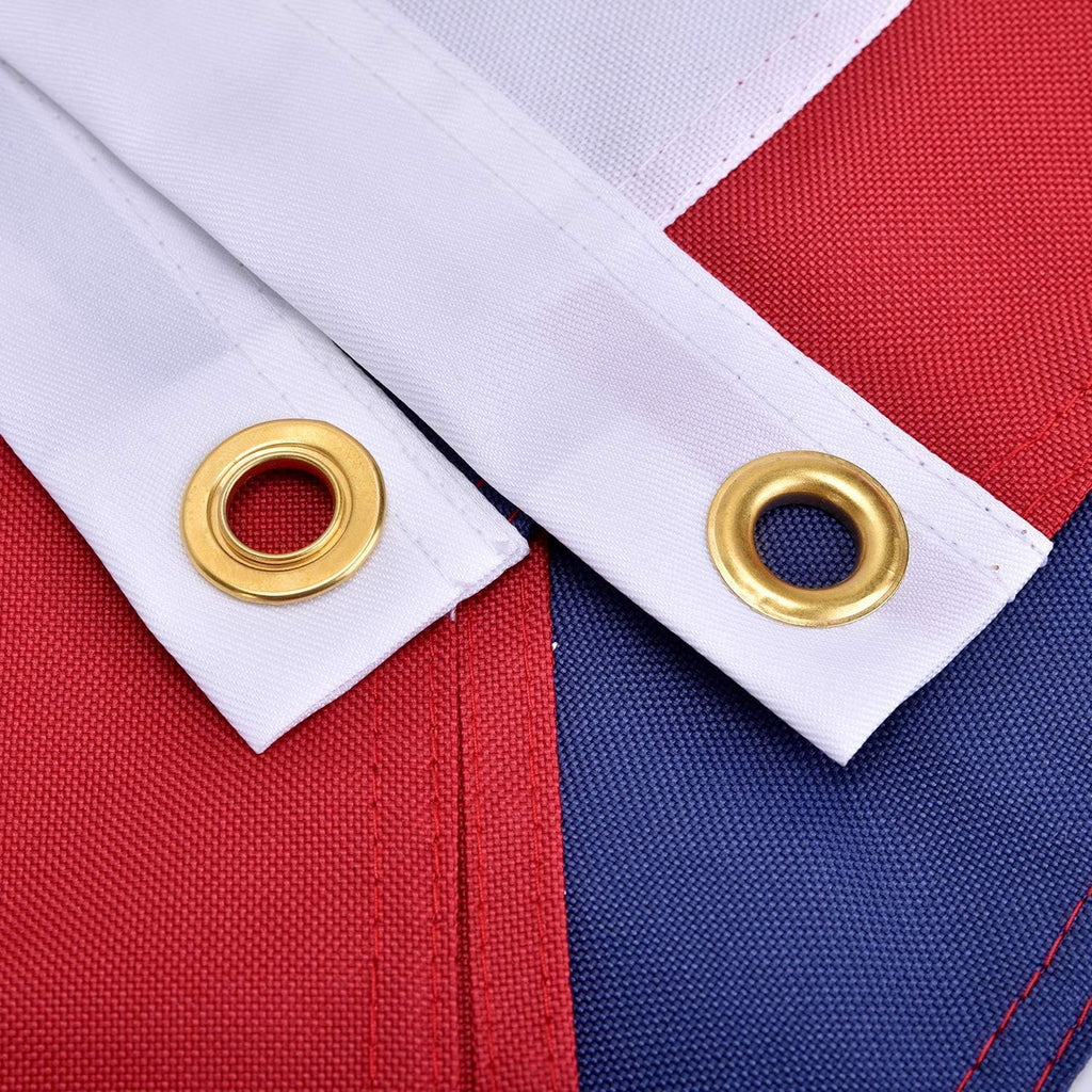 American Flags For Outside 3X5, Heavyduty American Flag For High Wind Outdoor, Uv Protected/Sewn Stripes/Embroidered Stars/Brass Grommets, Us Flag Built For The Toughest Conditions