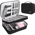 Barber Case Barber Tool Bags Barber Clipper Bag Barber Cases For Clippers And Supplies Professional Barber Accessories Kit Hair Cutting Scissors Storage Bag Shaving Kits (Black)