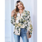 Women Button Down Shirts Lantern Long Sleeve Tops Business Casual Chiffon Blouses Trendy Work Clothes