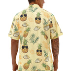 Hawaiian Shirts For Men Short Sleeve Casual Button Down Shirt Summer Beach Aloha Shirt Holiday Party Tropical Print