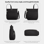Travelon Anti-Theft Classic North/South Crossbody Bag
