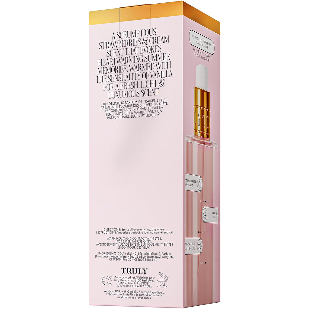 Truly Perfume Body Mist | Refreshing Mist with Long-Lasting Fragrance For Soft, Smooth, Scented Skin