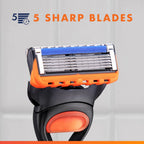Gillette Fusion5 Razor for Men, Handle + 1 Razor Blade Refill