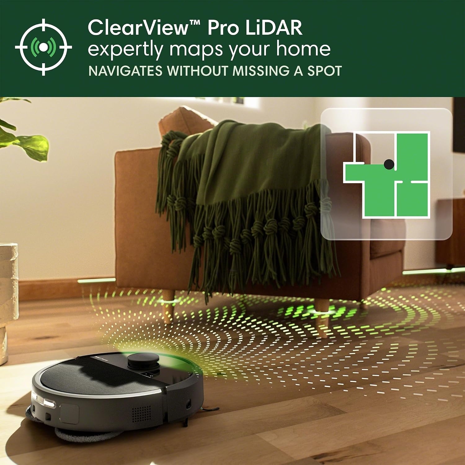 Irobot Roomba 505X Robot Vacuum & Mop Combo, 70X More Suction, Multifunction Dock, 75 Day Self-Emptying, Self-Cleaning & Hot Dry, Lifting Spinning Mop Pads, Ai Obstacle Avoidance, Ideal For Pet Hair