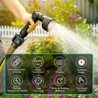 Restmo Water Flow Meter, Measure Gallon/Liter Consumption And Flow Rate | Brass Inlet & Outlet, Water Meter For Outdoor Garden Hose Watering, Rv Water Tank Filling, Lawn Sprinkler And Nozzle Sprayer