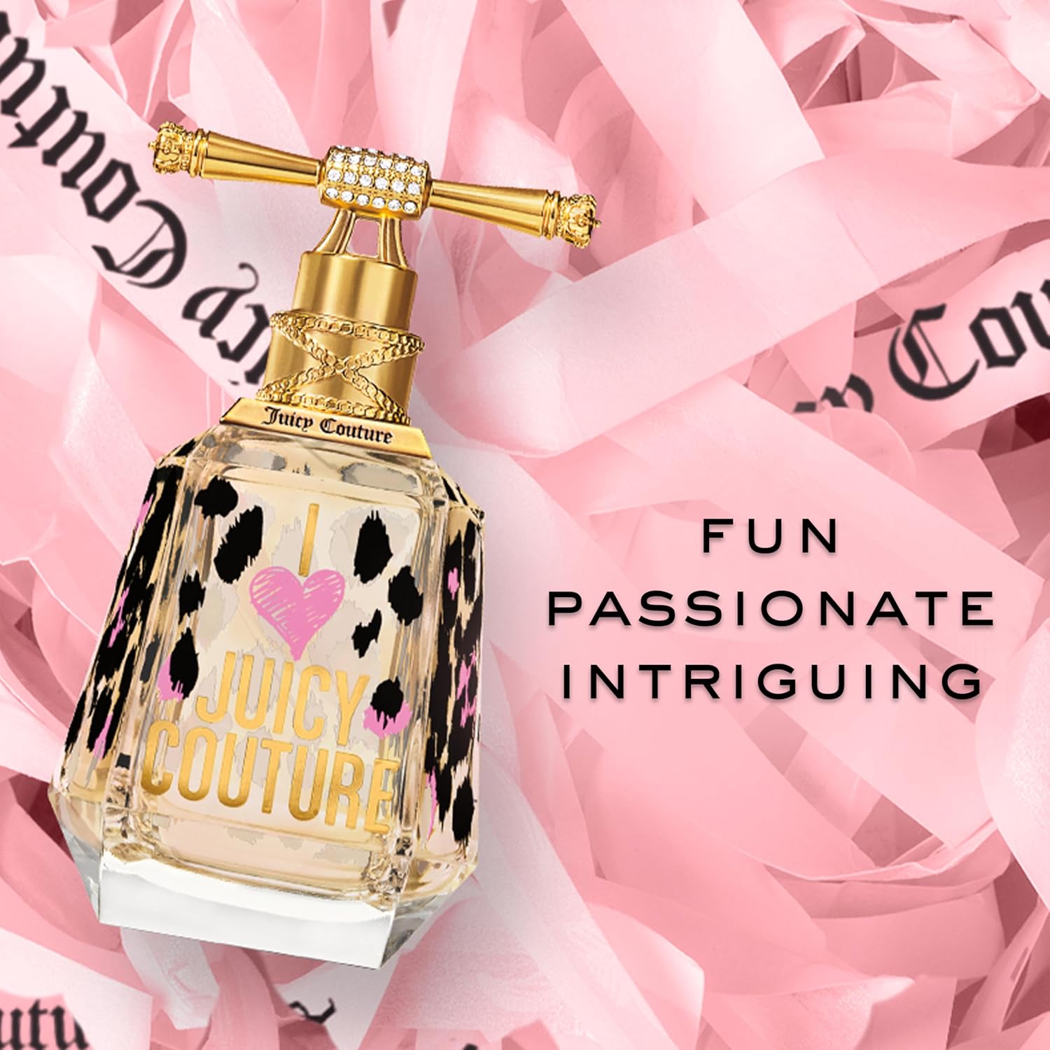 Juicy Couture I Love Juicy Couture Eau De Parfum, Women'S Perfume With Notes Of Candy Apple, Tiger Lily & Patchouli - Fruity & Floral Perfume For Women, Edp Spray
