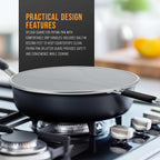 U.S. Kitchen Supply 3-Piece Stainless Steel Splatter Guard Set (13", 11.5", 9.5") Fine Mesh Cover, Grease & Oil, Splatter Screen For Frying Pan, Cooking Pots, With Resting Feet & Comfort Grip Handles