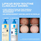 La Roche-Posay, Lipikar Ap+Max Triple Repair Moisturizing Body Cream, Face And Body Lotion For Dry Skin With Shea Butter And Niacinamide, 400 Ml