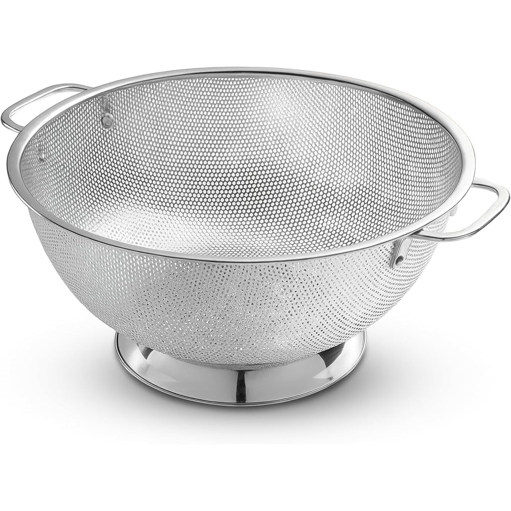 Bellemain Stainless Steel Colander For Kitchen, 5 Qt Pasta & Rice Strainer