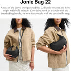Coach Women'S Glovetanned Leather Jonie Bag 22