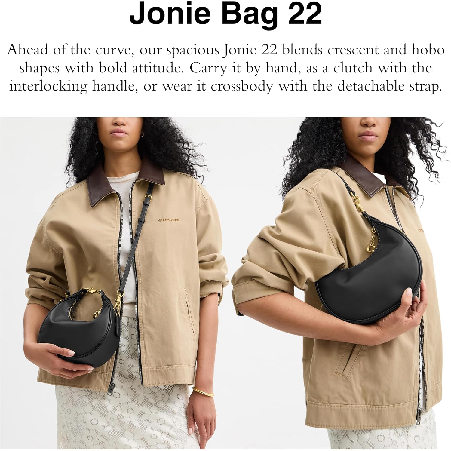 Coach Women'S Glovetanned Leather Jonie Bag 22