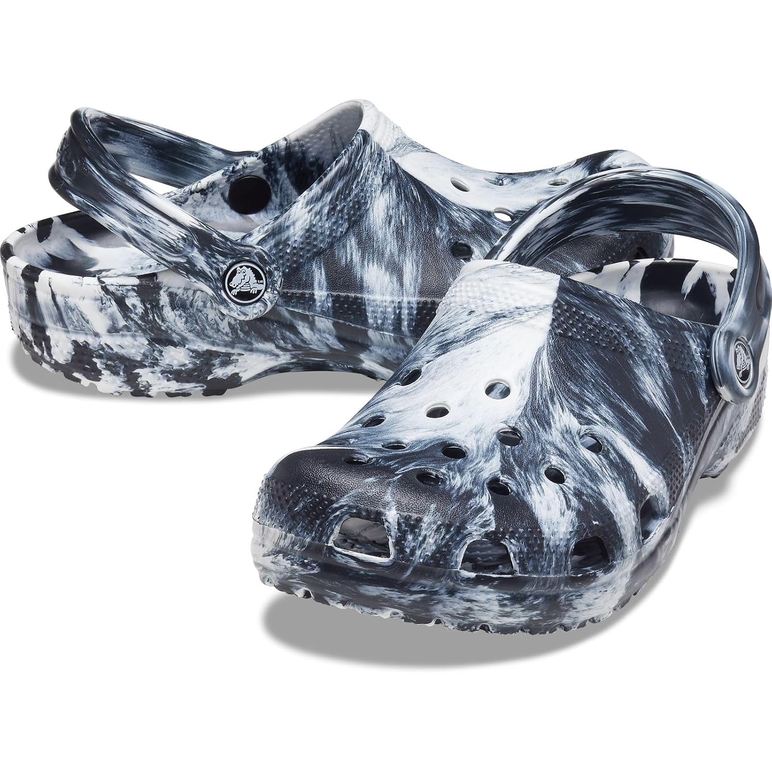 Crocs Unisex Adult Classic Marbled Tie-Dye Clogs
