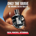 DIESEL Only The Brave, Eau de Toilette & Fragrance Gift Set for Men, Fougere Scent With Notes of Lemon, Rosemary & Ambery Wood