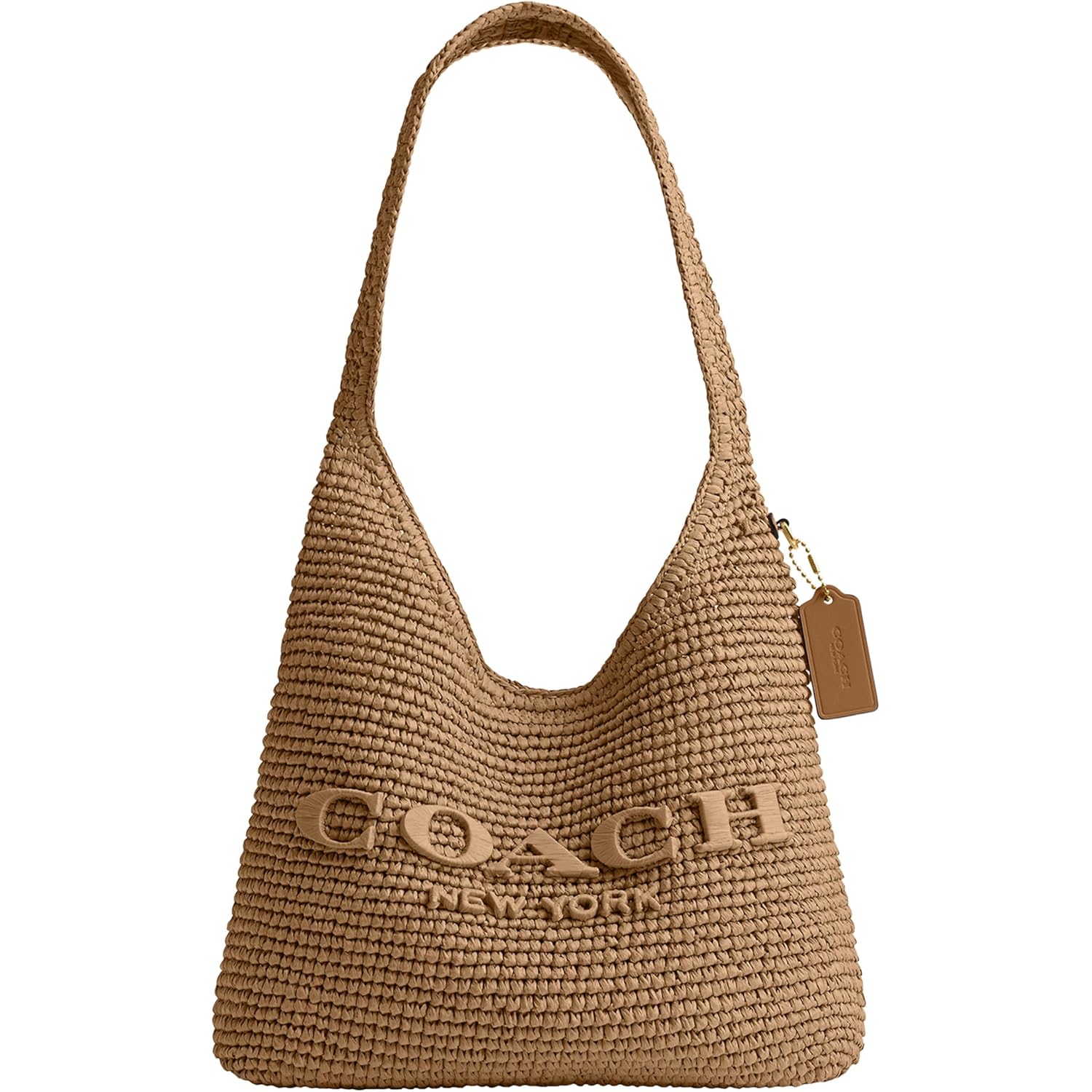 COACH Brooklyn Shoulder Bag 28 in Straw
