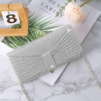 Evening Bag Clutch Purses for Women Wedding Bag Sparkling Party Handbag with Detachable Chain