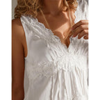 Womens Lace Mini Dress Slip Dress V-Neck Summer Y2K Ruffle Hem Flowy Swing Boho Short Dresses