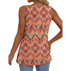OFEEFAN Womens Tank Tops 2025 Flowy Peplum Tops for Women Dressy Sleeveless V Neck Babydoll Tank Tops