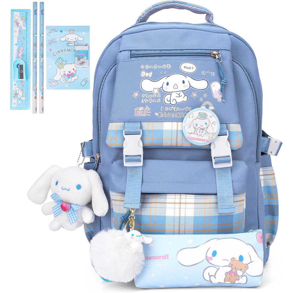 Juju Blue Kawaii Backpack - Cute Backpacks For Girls - Cute Backpack Kawaii Stuff - Backpacks For School Girls