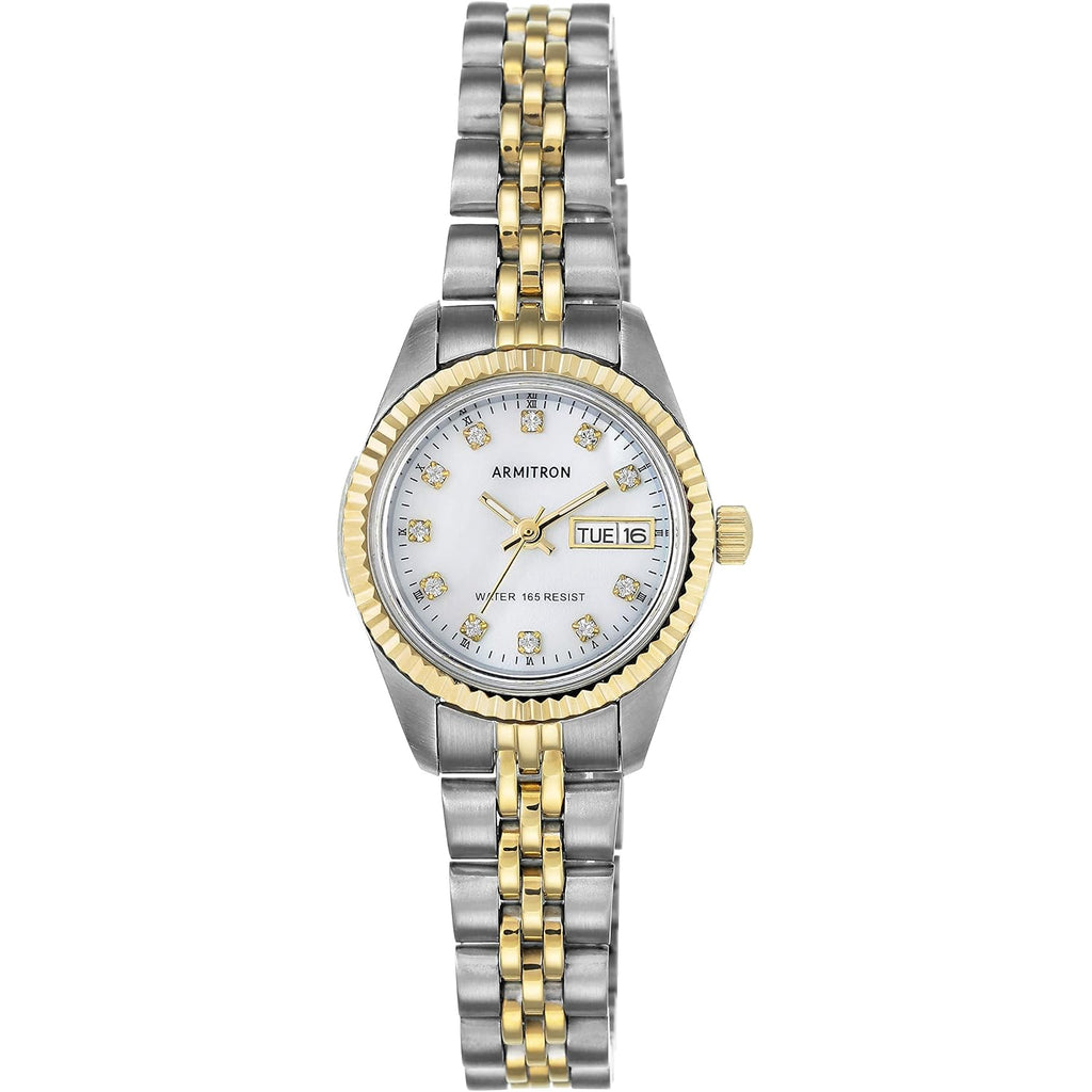 Armitron Women'S Genuine Crystal Accented Bracelet Watch, 75-2475