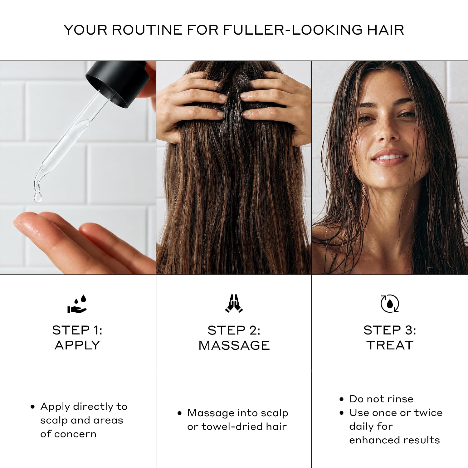 Zenagen Densifying Hair Serum For Fine + Thinning Hair | Boosts Hair Density, Strengthens & Nourishes Hair Follicles, Non-Greasy Water-Based Formula, Plant-Based, Vegan, All Hair Types