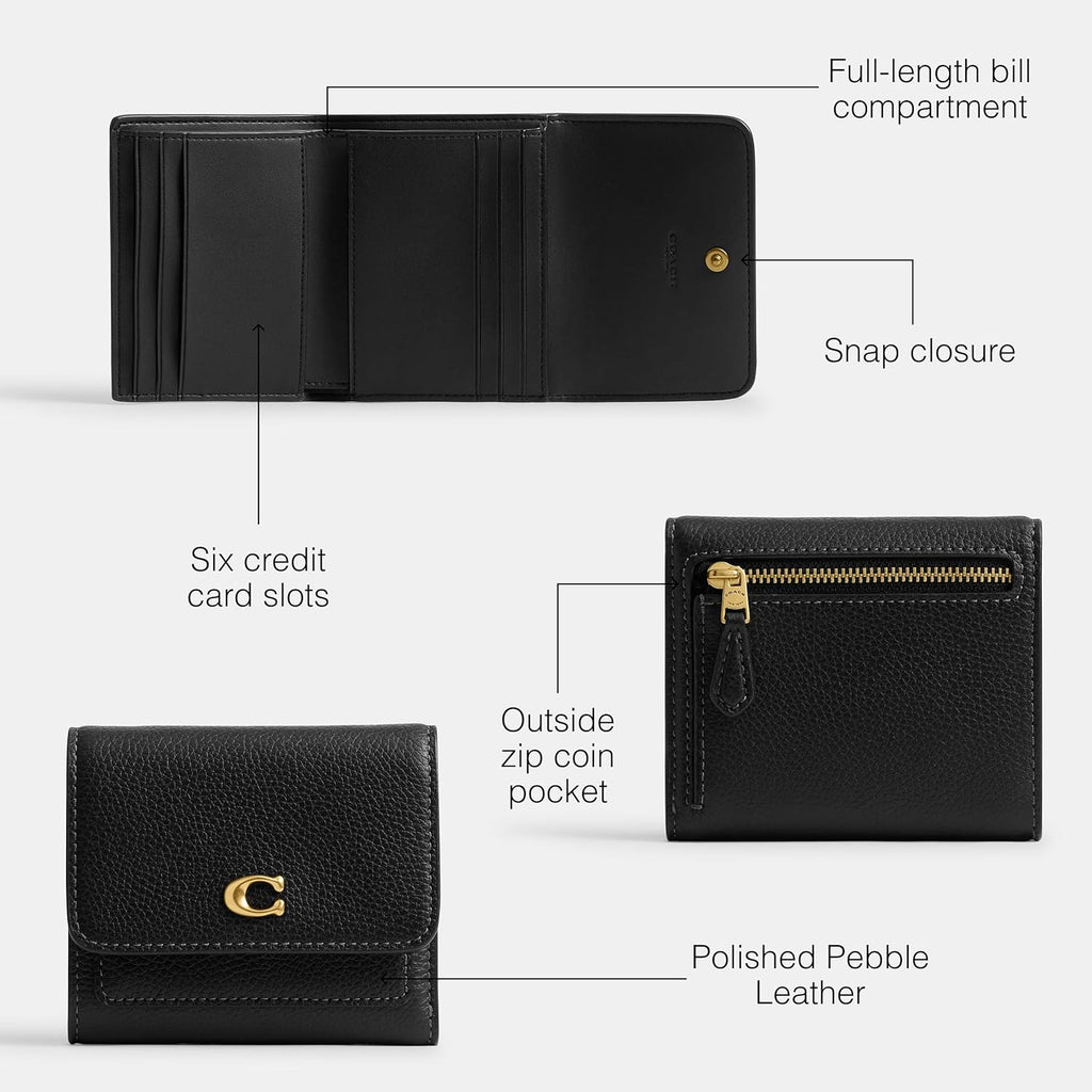 COACH, Women's, Mila Small Flap Wallet