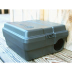 Tomcat Outpost Rat Bait Station, Set Of 6, Lockable Tamper-Resistant, Vertical Or Horizontal Mount, Black, 8.5" X 7" X 5"
