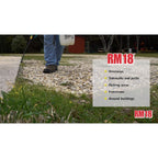 Rm18 Fast-Acting Weed & Grass Killer Herbicide, Spray, 1-Gallon