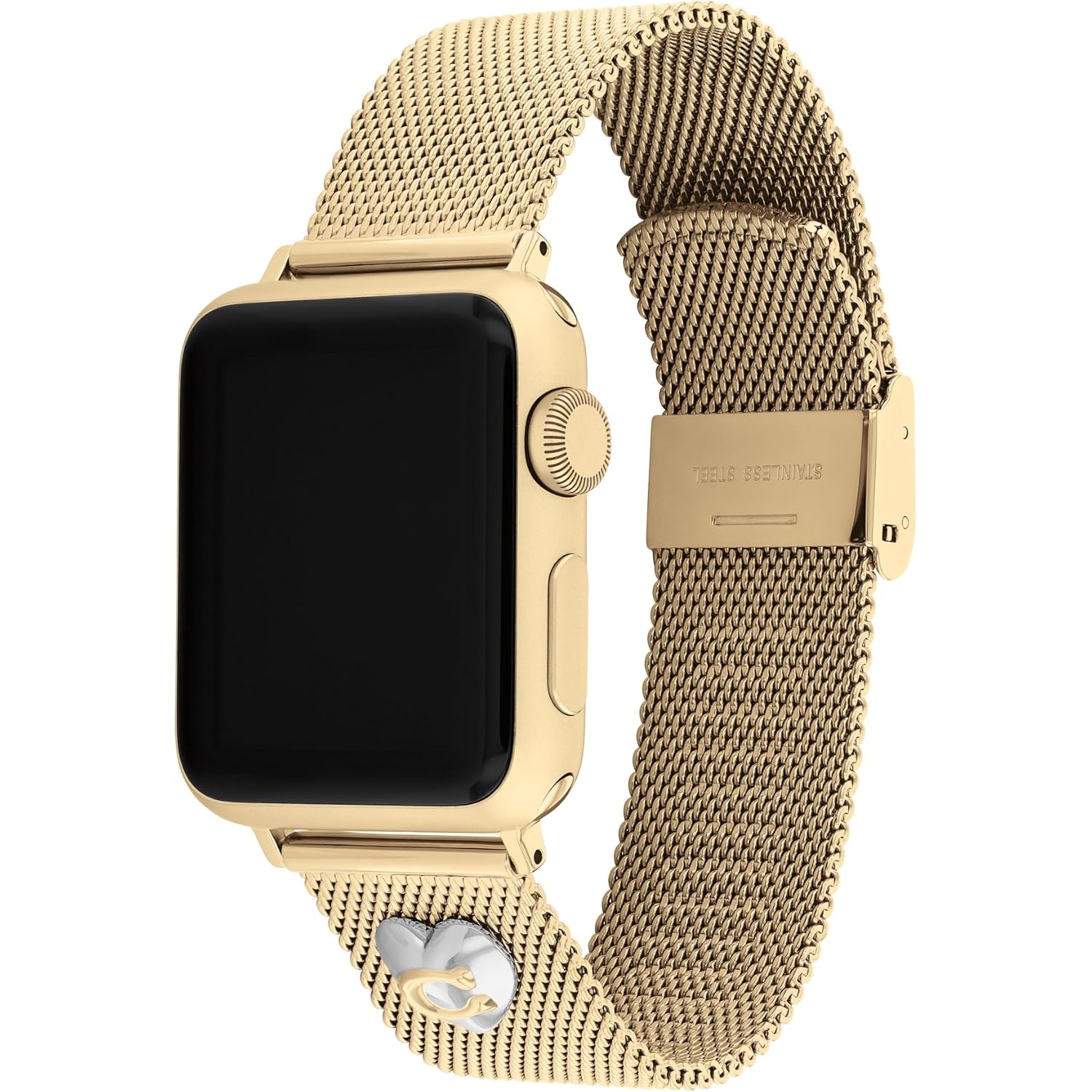 Coach Apple Watch Strap, Compatible With Apple Watch 38Mm, 40Mm, 41Mm, 42Mm, 44Mm, And 45Mm, Interchangeable Band, Create Your Unique Style