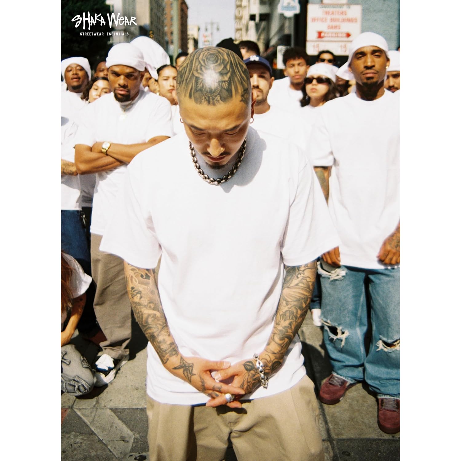 Shaka Wear 7.5Oz Max Heavyweight Cropped Tee